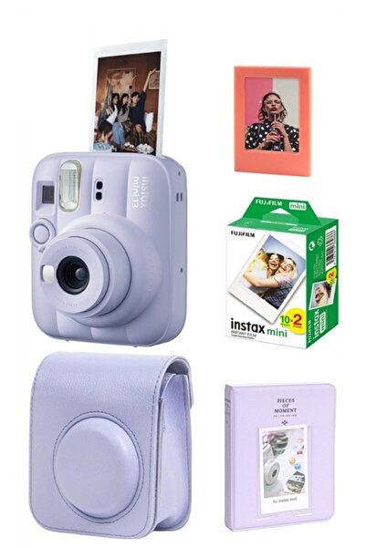 Fujifilm Instax Mini 13 Fotoğraf Makinesi-20li Film Pvc Albüm Çanta Mıknatısl...