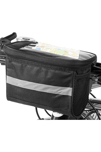 STARSTAR Waterproof bicycle handlebar bag, waterproof bicycle front bag, bicy...