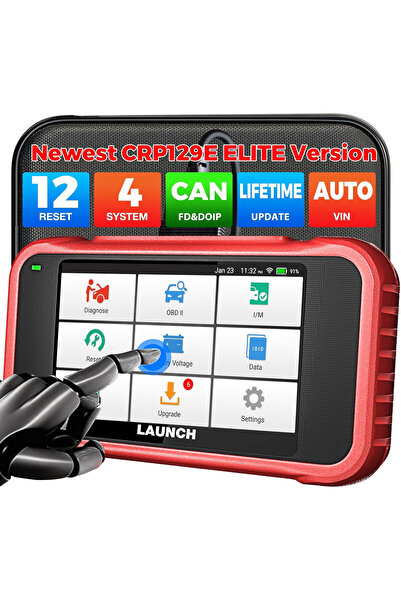 Launch Tester de diagnosticare auto CRP129E OBD2, scanner profesional pentru ...