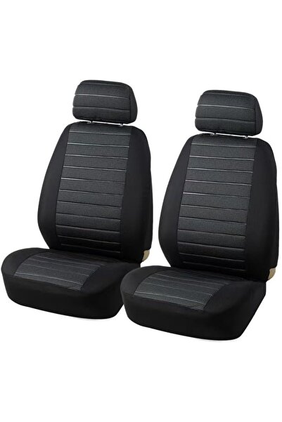 STARSTAR Gray 2-piece car seat cover set, front seat cover, car interior