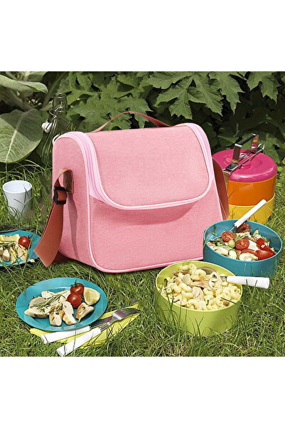 STARSTAR Women's lunchbox, insulated lunch bag with handles, suitable for pic...