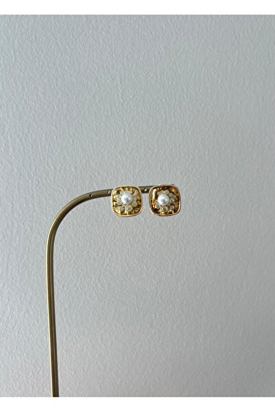 XUPING JEWELRY Special Series Square Pearl Top Model Xp Gold Color Earrings