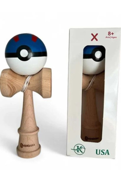 OEM Kendama Profesionala Pokemon Albastru Jucarie De indemanare copii si adul...