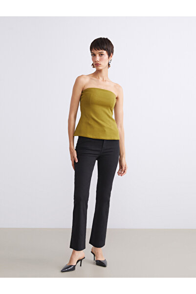 LC Waikiki Cropped Flare Women's Jeans