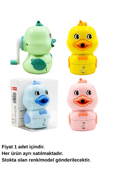 Mikro Ds-105 Desktop Pencil Sharpener Duck – Manual Pencil Opener with Handle