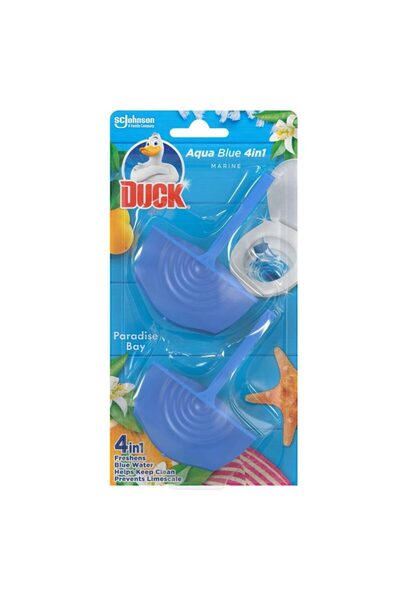 DUCK Odorizant WC Anitra – 2 x 36 g, Aqua Blue Paradise Bay