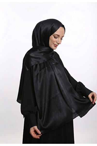 SAMARA SCARF Abiye Janjan Parlak Saten Dokulu Tesettür Abiye Şifon Şal