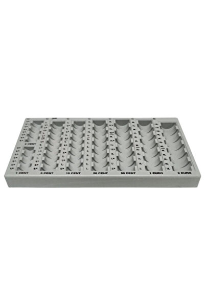 Helix Διαλογέας κερμάτων ευρώ 8 θέσεων 27 x 17 x 3 εκ. πλαστικός