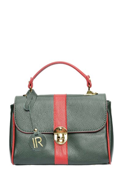 SimpleFind Isabella Rhea Geanta piele -Yvette-Verde,Geanta de mana piele natu...