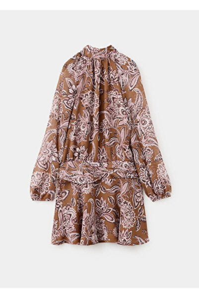 MANGO Woman Dress silver