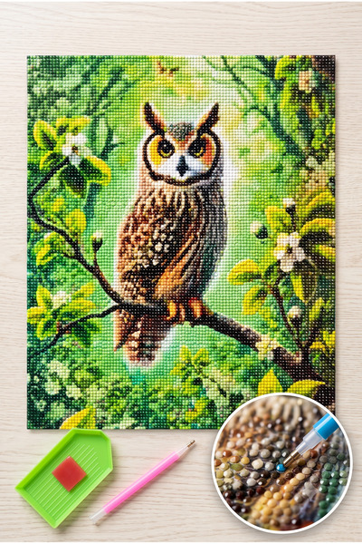 LİVA CRAFT Art & Craft Pictură cu mozaic cu diamante, 30x30cm, Kit de lipire ...