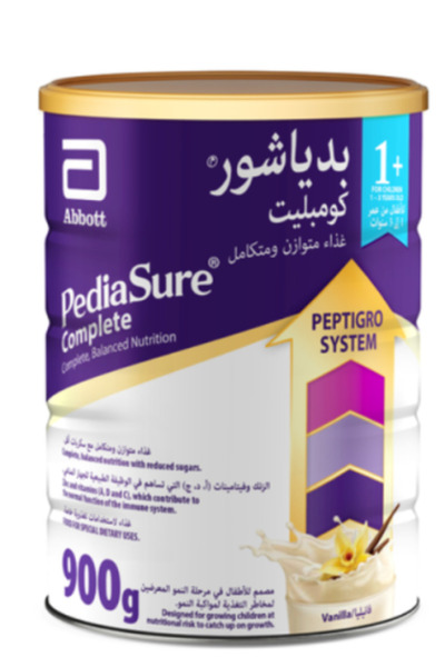 Pediasure حليب فانيليا كامل الدسم +1 - 900 جرام