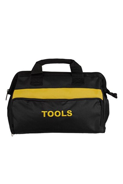 BAMI NETWORK Geanta unelte compartimentata poliester negru-galben 30x13x25cm