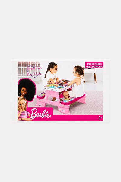 Barbie 4-Seater Picnic Table, Pink
