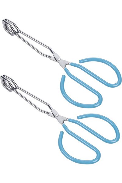 STARSTAR 2 x 10" blue stainless steel scissor pliers with soft grip