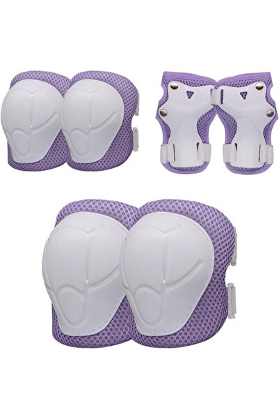 STARSTAR Purple 8.2x12.4x9 cm Children Roller Skate Protective Gear Set