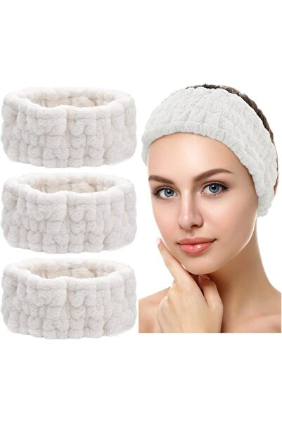 STARSTAR Three-pack face wash headbands, SPA headbands, suitable for women, g...