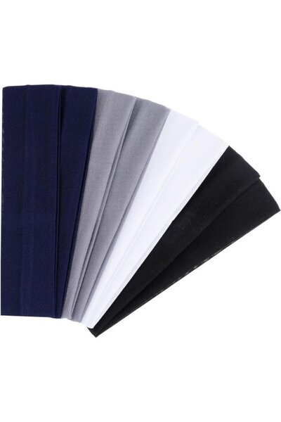 STARSTAR Sports headbands - headband set - full of energy - soft fabric - 8-p...