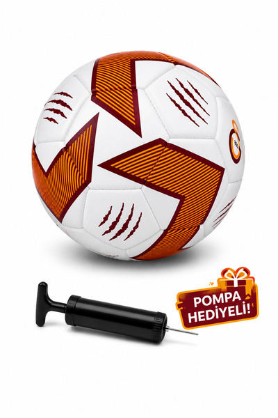 Galatasaray Orjinal Lisanslı Futbol Topu Kutulu Pompa Hediyeli