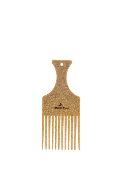 Natural Touch Hair Pick Comb Coconut