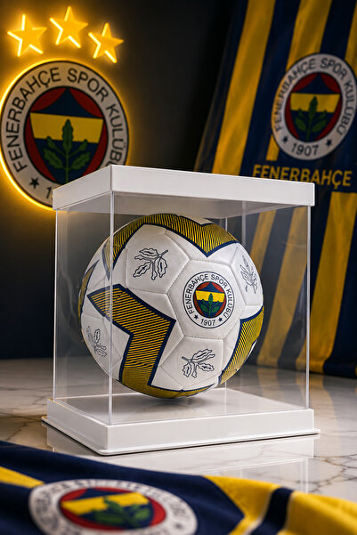 Fenerbahçe Orjinal Lisanslı Futbol Topu Kutulu Pompa Hediyeli