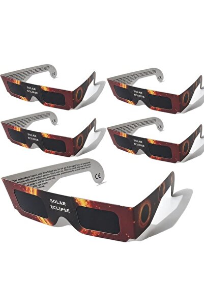 OEM Ochelari pentru eclipsă - Ochelari pentru eclipsă solară - 5 bucăți - Och...