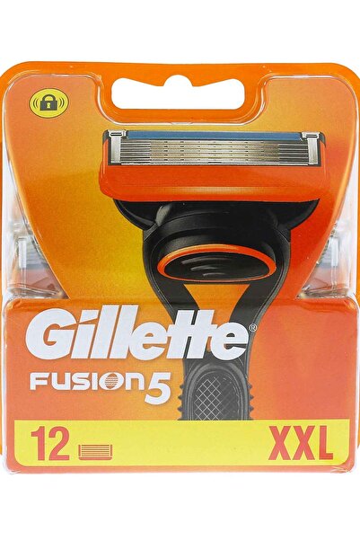 Gillette Резервни ножчета Fusion5 за мъже, комплект от 12 броя