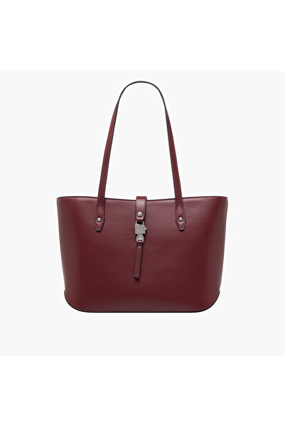 SASHA Solid Tote Bag with Double Handle