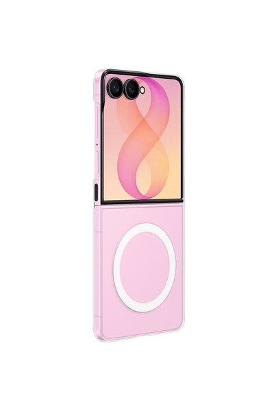 Samsung Husă de protecție pentru Galaxy Flip8, transparentă, cu magnet, clară.