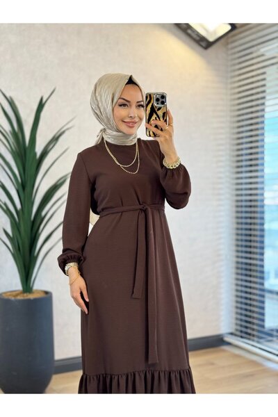 ALANURMODA 3927 Serra Dress Brown