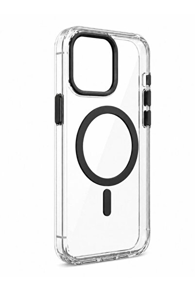 Case Transparent protective with colored frame compatible with iPhone 15 Pro ...