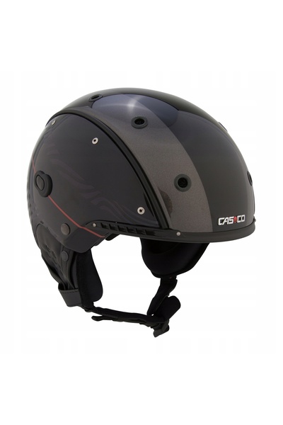 Casco Casca de schi SP-3 stealth racer negru/portocaliu 56-58 cm (M)
