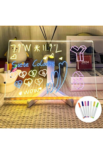 Renew Force Tablă de desen LED magică luminoasă, jucărie cadou pentru copii