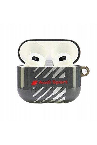 NO BRAND Husă Audi IML Sport pentru AirPods 3, negru AUS-IMLAP3-RSQ/D1-BK