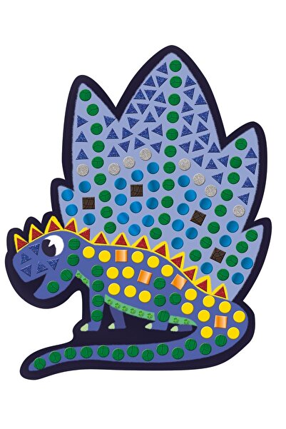 Janod Set mozaic creativ Dinozaur 4 + jucărie artistică