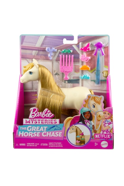 Barbie BESTIES HYC21 SET DE COAFAT PĂPUȘI + CAL PONEI TORNADO HXJ36