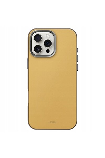 NO BRAND Husă pentru iPhone 16 Pro Max, UNIQ Lyden DS din piele, elegantă, de...