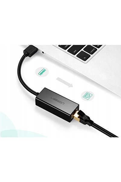 Ugreen ADAPTOR DE REȚEA GIGABIT ETHERNET USB 3.0 MC209 (GRI)