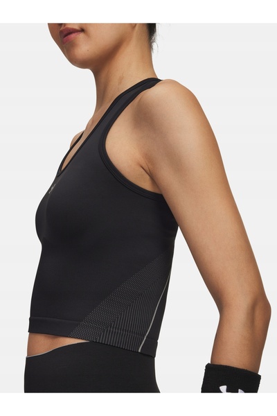 NO BRAND Tricou fără mâneci pentru femei UA VANISH SEAMLESS TAN