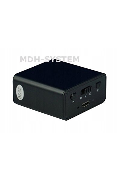 NO BRAND DICTAFON DIGITAL MINI 32GB PÂNĂ LA 8 ZILE DE FUNCȚIONARE DETECȚIE SUNET