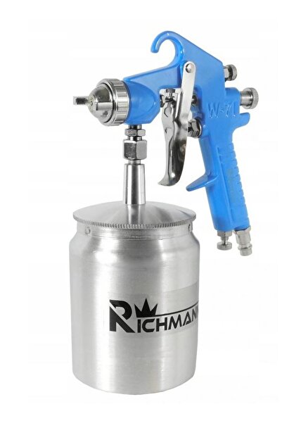 richmann Pistol de vopsit cu alimentare inferioară 600 ml, duză de 1.5 mm, co...