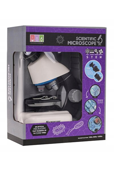 Ramiz Microscop pentru copii, Jucărie, eprubete, zoom, Micul Explorator, acce...