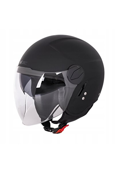 NO BRAND Casca moto/scuter deschisă HARDENED W-TEC VERNANTE NEGRU MAT JET XL