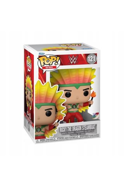Funko POP! WWE Ricky The Dragon Steamboat 121 figurină
