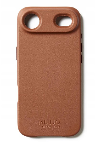 NO BRAND Mujjo iPhone 17 Air – Husă din piele MagSafe / Culoare: Tan