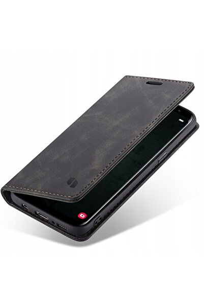 NO BRAND Husă tip carte pentru Galaxy S8, Spacecase Wallet, din piele moale, ...