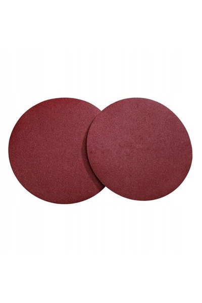 NO BRAND Hârtie abrazivă 125mm cu bandă adezivă, 25 bucăți, granulație 60