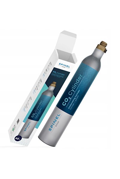 NO BRAND Cartuș de CO2 Spinel Soda 425 g, tip cu filet, pentru saturator