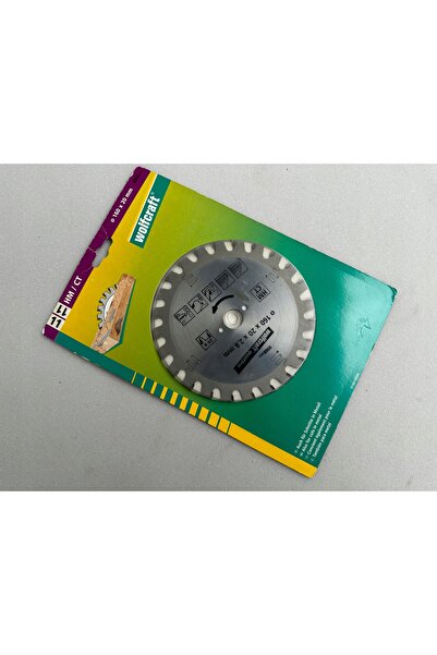 Wolfcraft 6568000 lamă de ferăstrău 160x20mm 24 dinți lemn metale independentă