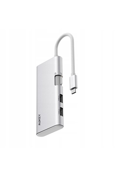 NO BRAND Hub UH-CUH02 OfficeDok 6 în 1 concentrator USB-C USB-A 100W HDMI 4K ...